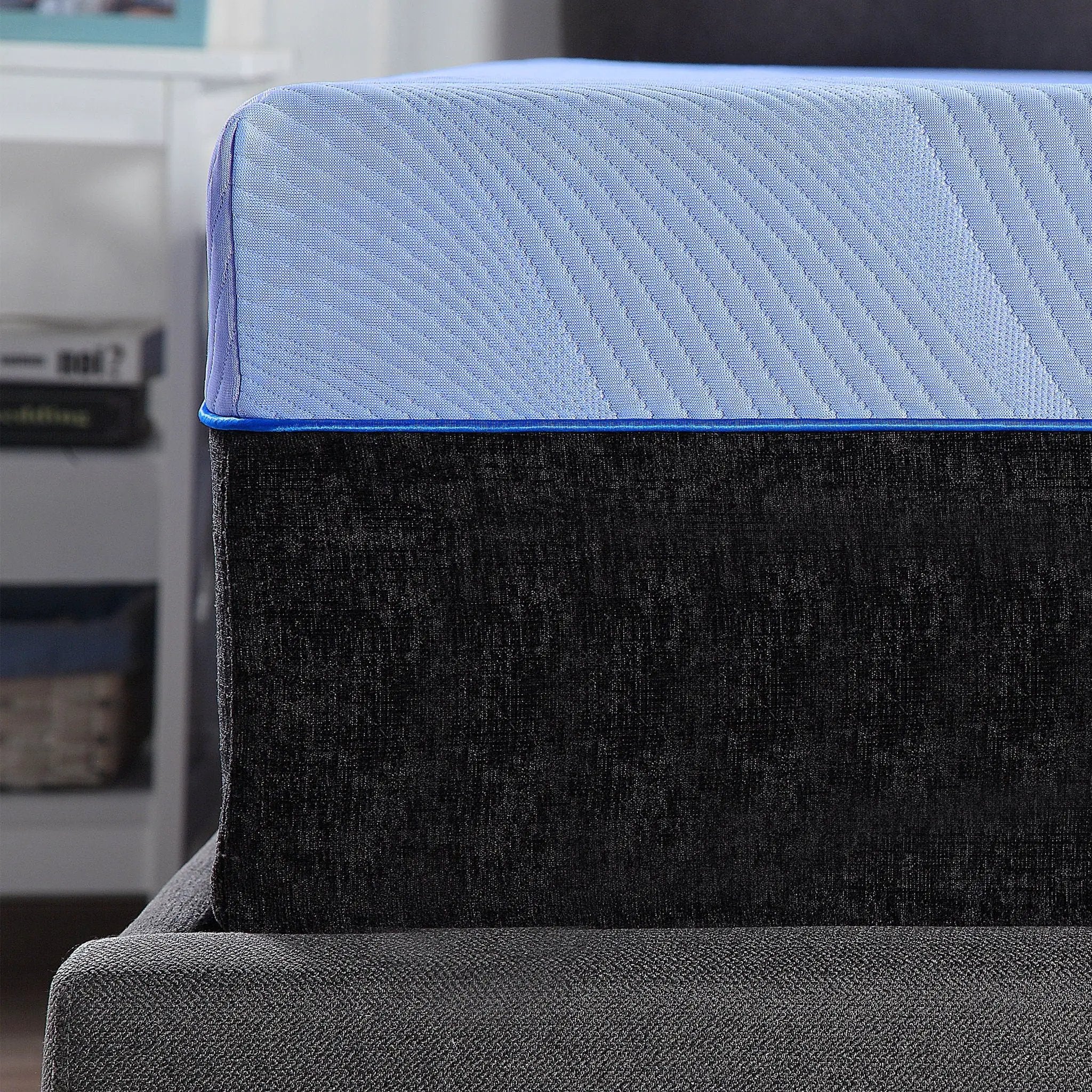 Refresh - 12" Flex Head Memory Foam Hybrid Mattress And Adjustable Base Bundle by Unique Piece Furniture