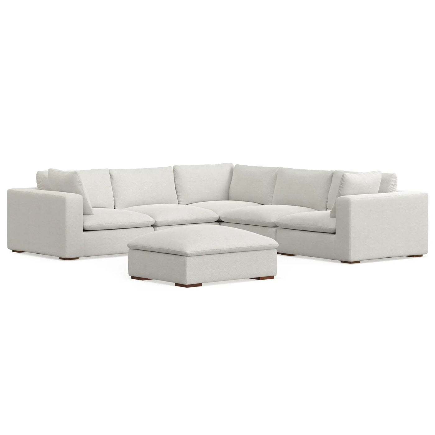 Jasmine - Handcrafted Sofa And Ottoman by Unique Piece Furniture