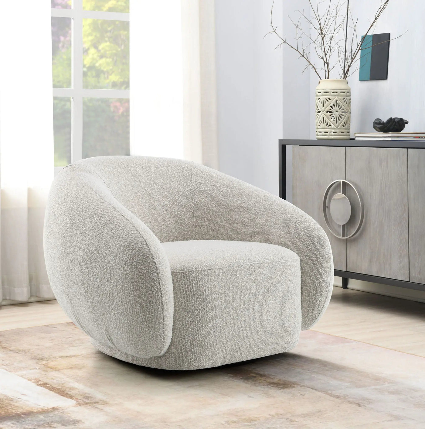 Isabel - Chair With Swivel Base by HouseOfZazla