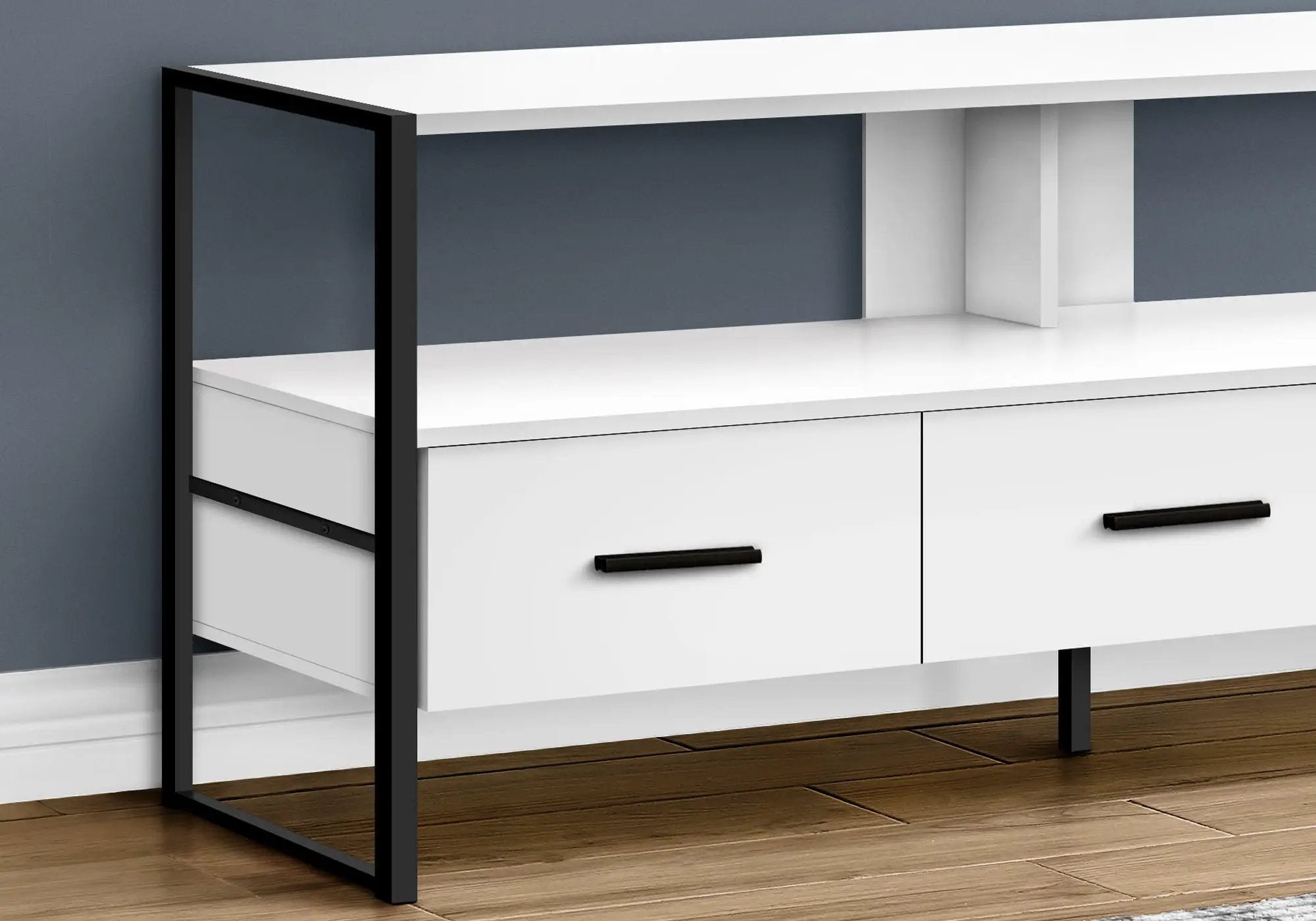 TV Stand Console Media Entertainment Center with Storage Drawers by HouseOfZazla