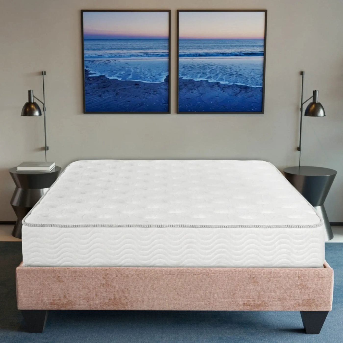 Premium 9" Medium Pocket Spring Mattress by HouseOfZazla