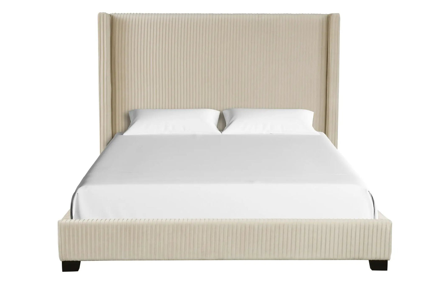 Upholstered Bed, Space-Saving Design by HouseOfZazla