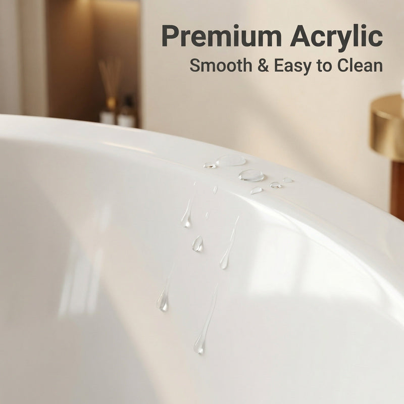 59" Corner Whirlpool Bathtub for 2-Person by HouseOfZazla