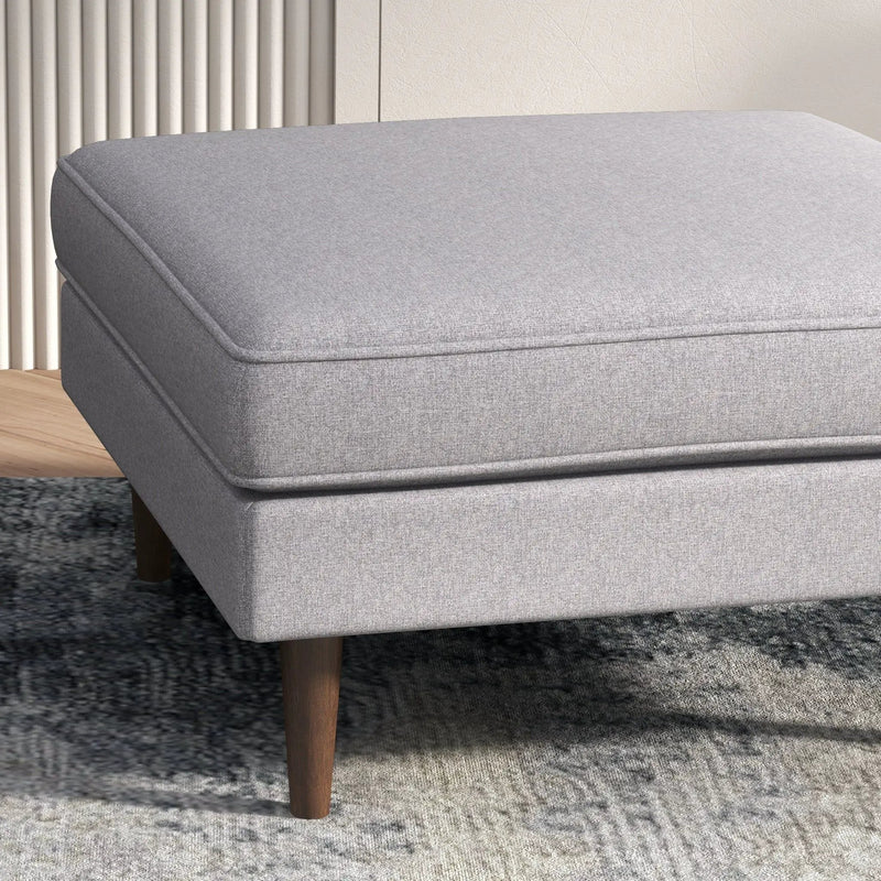 Amber - Square Upholstered Ottoman by Unique Piece Furniture