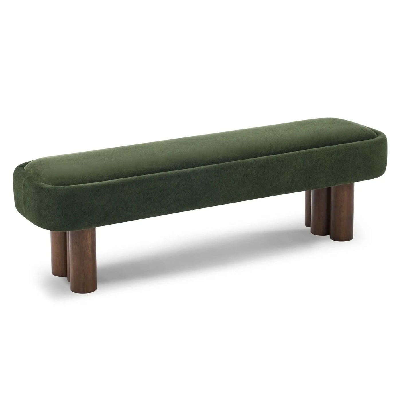 Chic Indoor Upholstered Dining Bench by HouseOfZazla