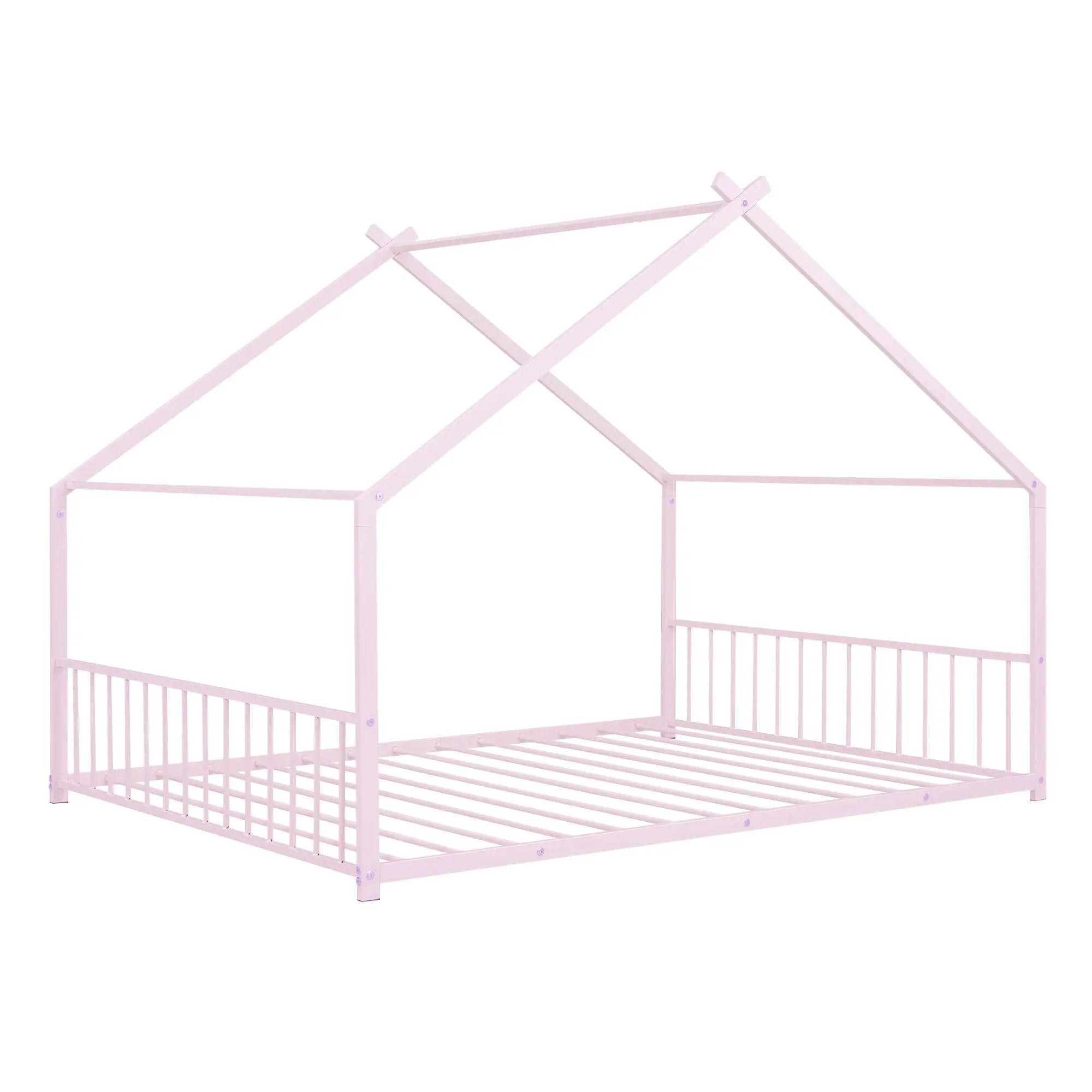 Metal House Bed by HouseOfZazla