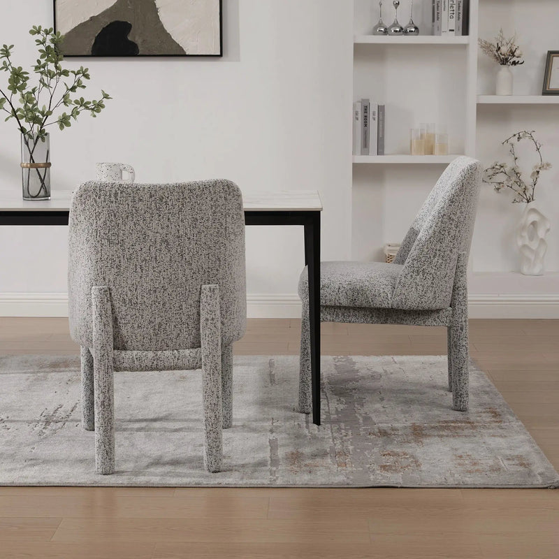 Wide Minimalist Dining Chair by Unique Piece Furniture