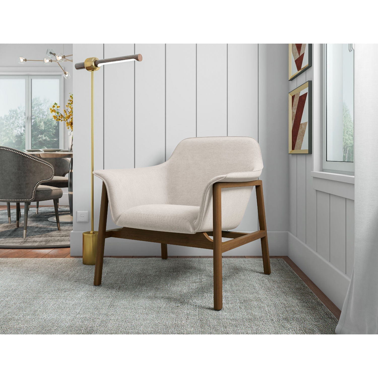 Miller - Weave Accent Armchair by HouseOfZazla
