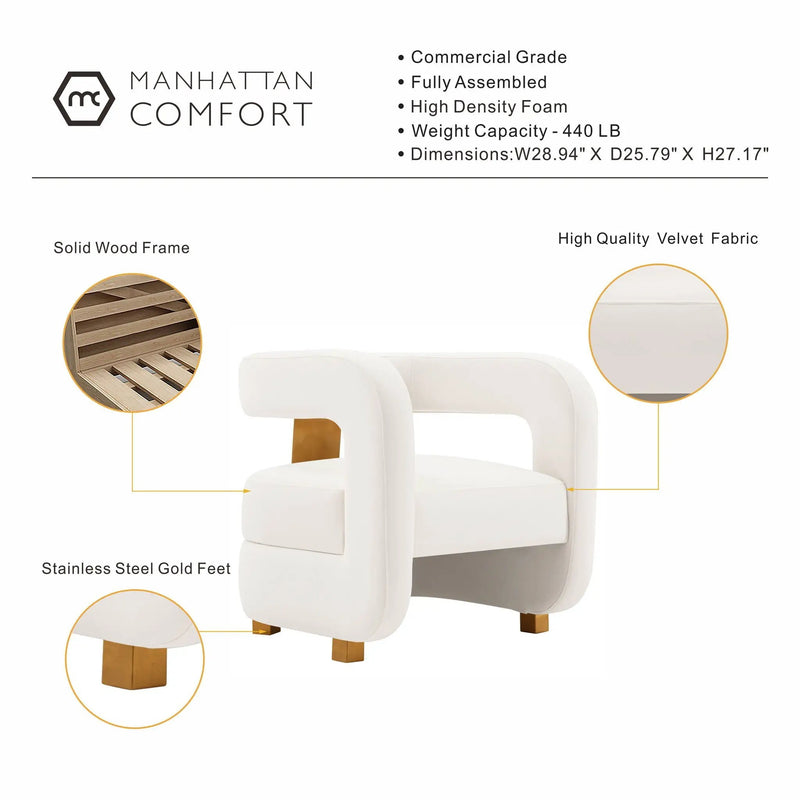 Amirah - Lounge Chair by HouseOfZazla