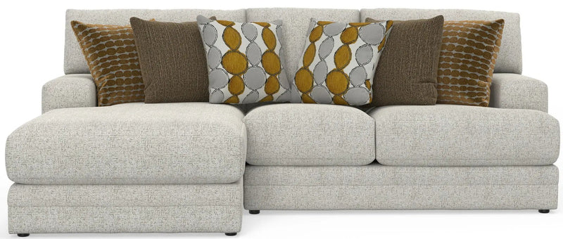 Tori - Sectional With Comfort Coil Seating And Accent Pillows Included by Unique Piece Furniture