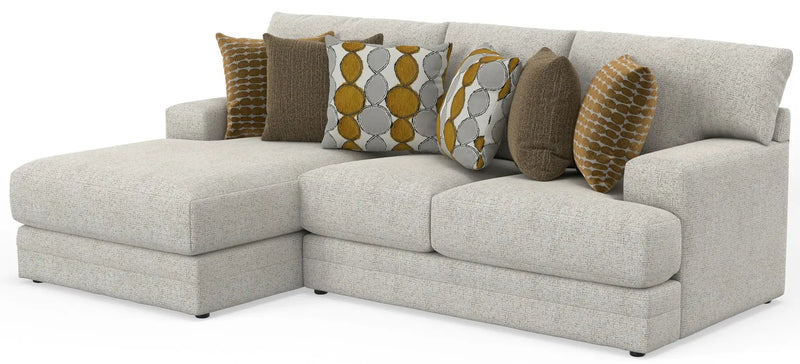 Tori - Sectional With Comfort Coil Seating And Accent Pillows Included by Unique Piece Furniture