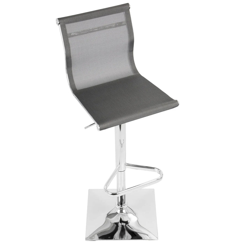 Mirage - Contemporary Adjustable Barstool With Swivel by Unique Piece Furniture