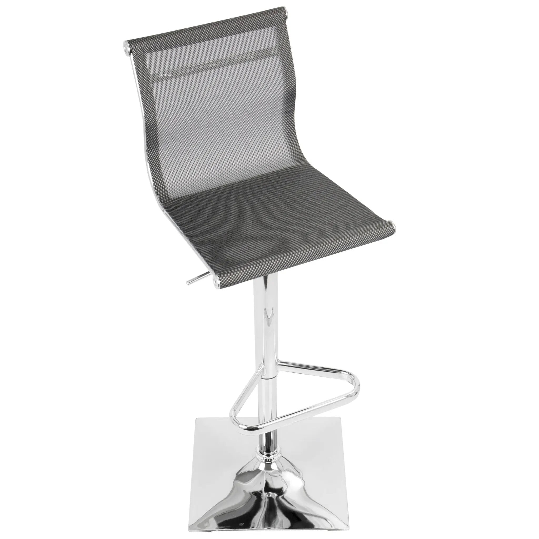 Mirage - Contemporary Adjustable Barstool With Swivel by HouseOfZazla