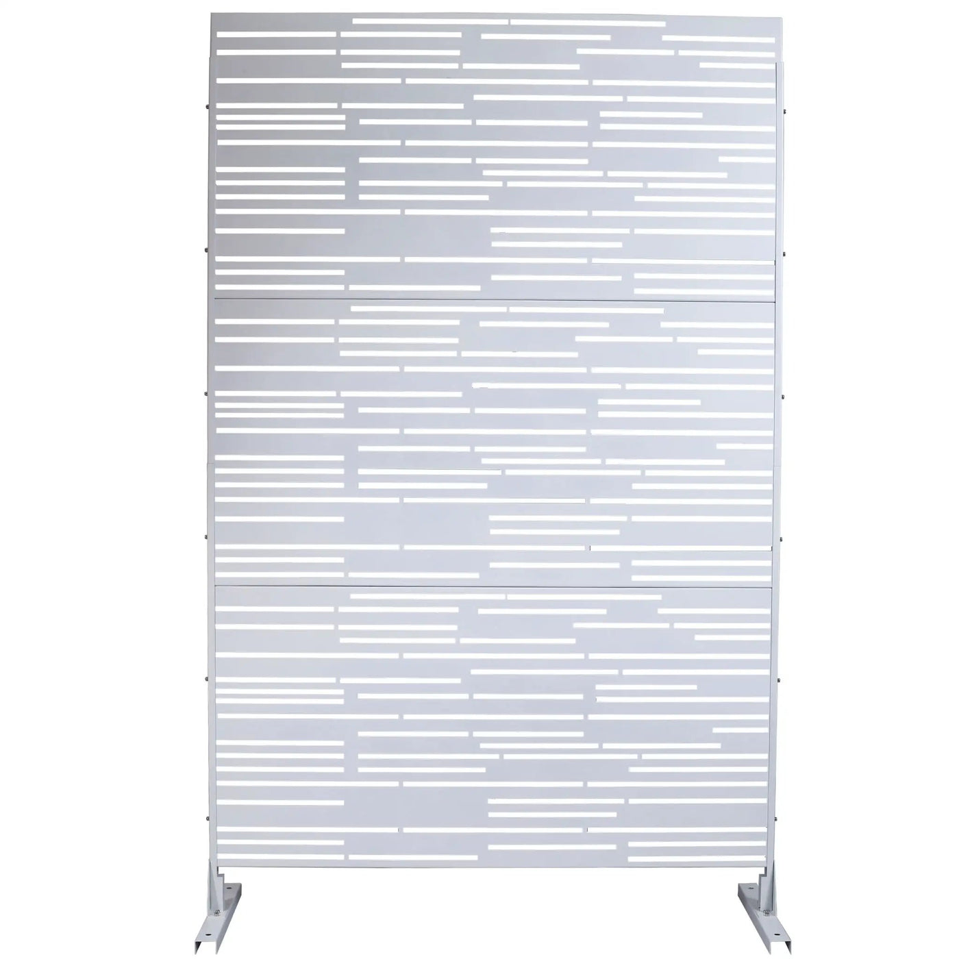 Outdoor & Indoor Freestanding Metal Privacy Screen by HouseOfZazla