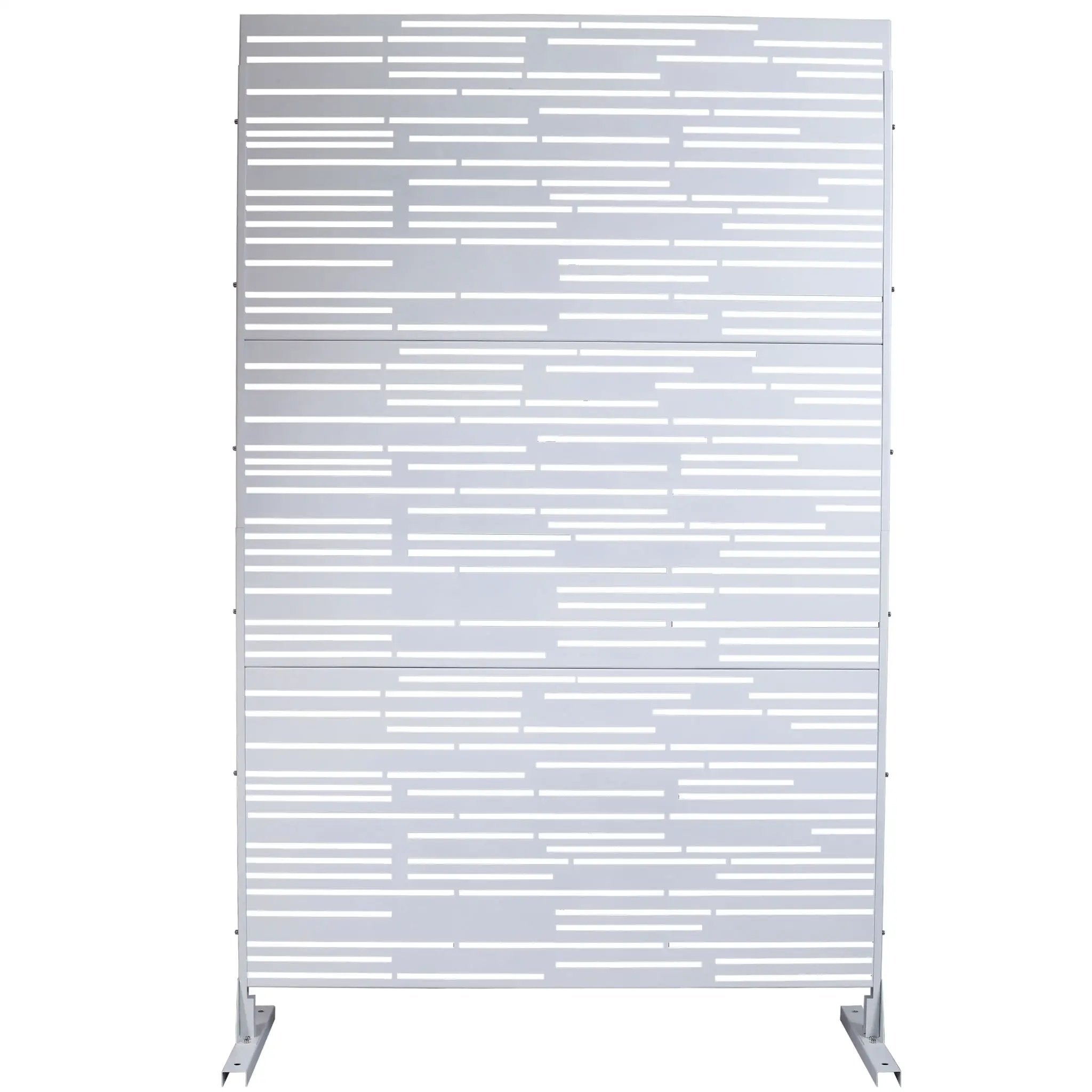 Outdoor & Indoor Freestanding Metal Privacy Screen by HouseOfZazla