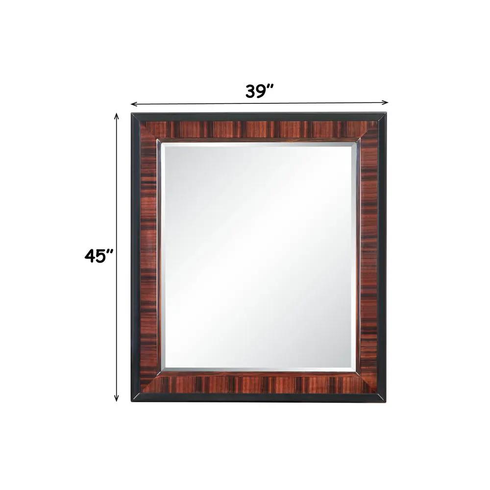 Jamonica - Mirror - Dark Brown by Unique Piece Furniture
