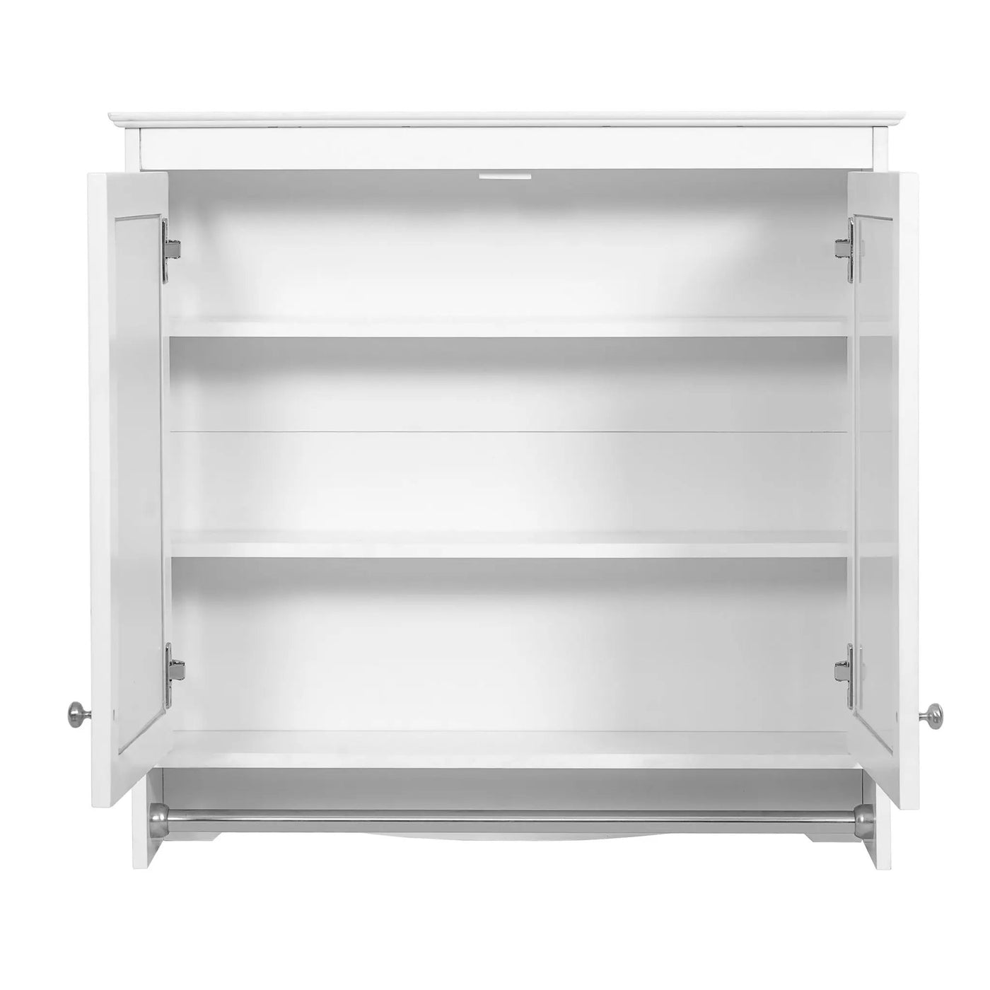 Modern Wall-Mounted Mirror Cabinet With Adjustable Shelves, Soft-Close Doors, High-Definition Mirror by HouseOfZazla