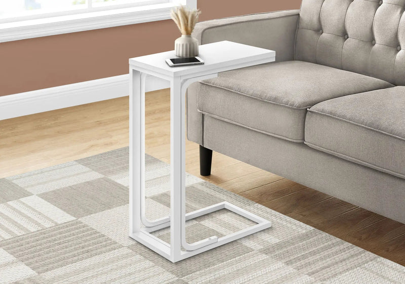 Accent Table, C-Shaped Modern Design by HouseOfZazla