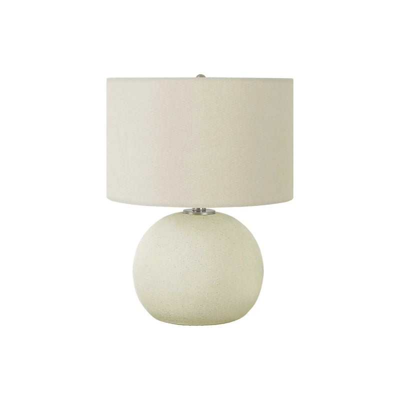 Lighting, Contemporary Table Lamp, Ceramic - Cream by Unique Piece Furniture