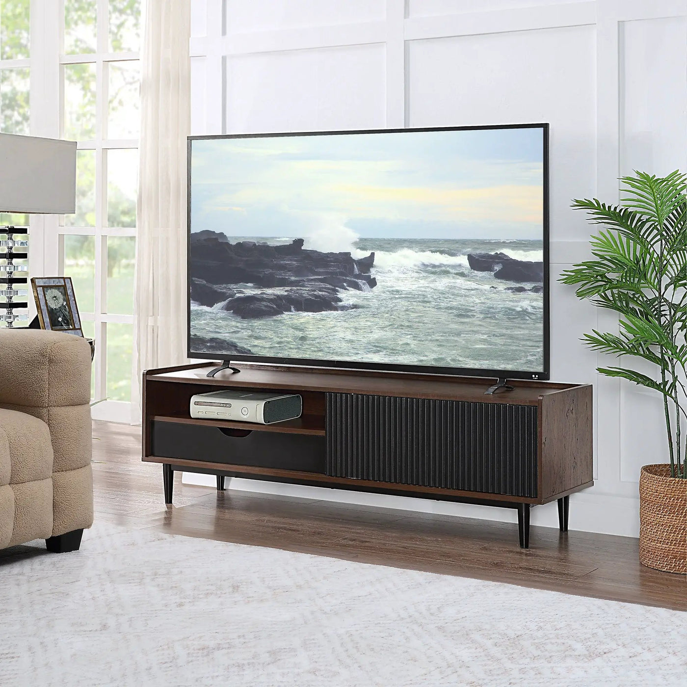 Duane - Fluted TV Stand by HouseOfZazla