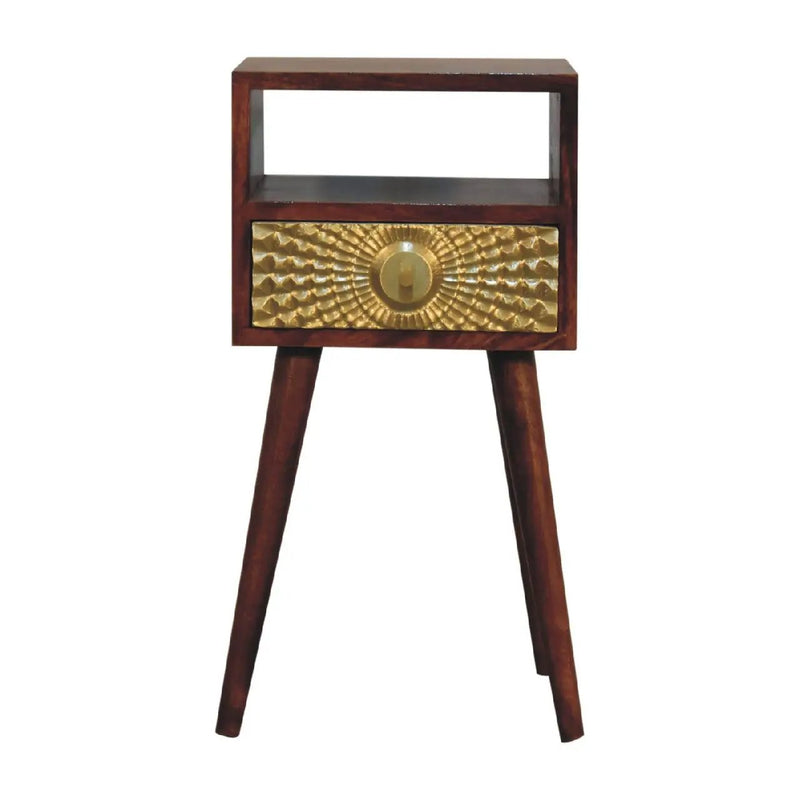 Eden - Mini Nightstand - Chestnut by Unique Piece Furniture
