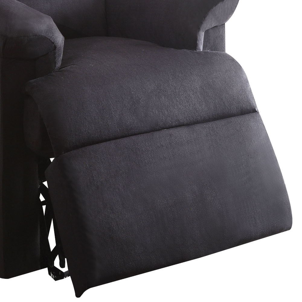 Woven Motion Recliner with Pillow-Top Arms - Available in Dark Brown, Beige, Black, Blue, photo 11 of 16