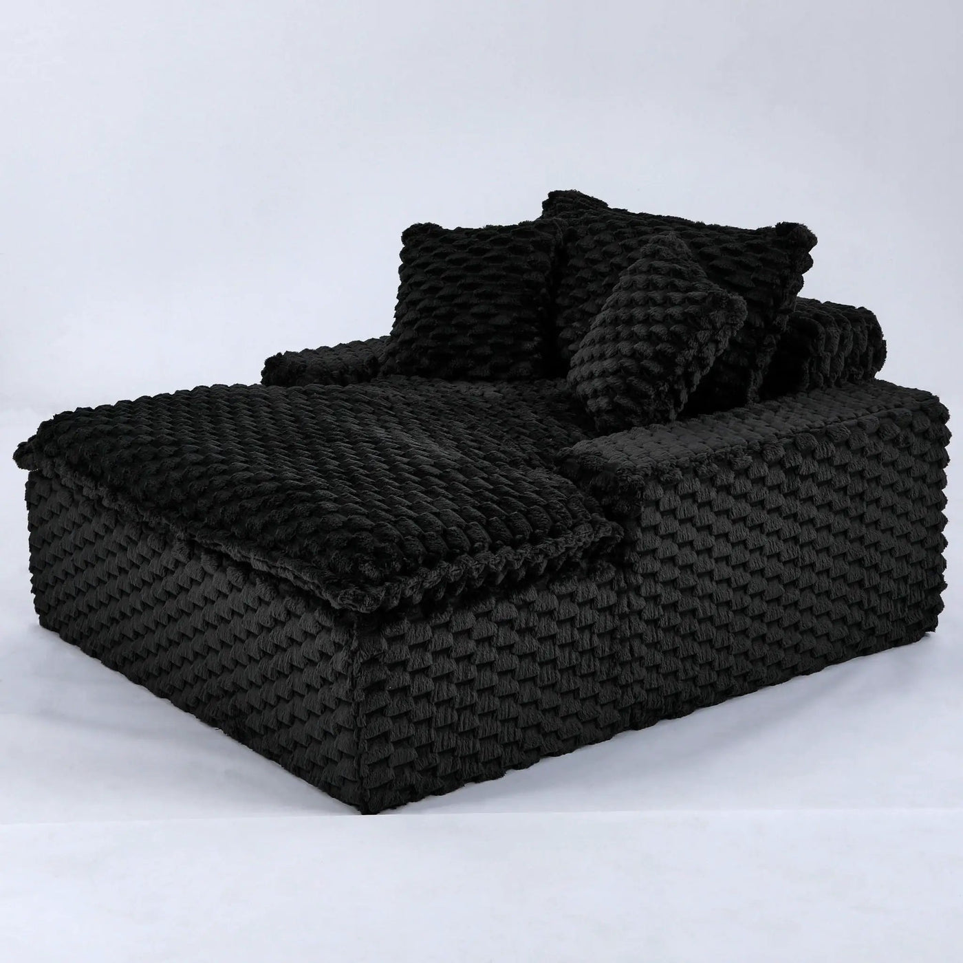 Harbor - Luxury Sofa Turtle Fleece Fabric by HouseOfZazla