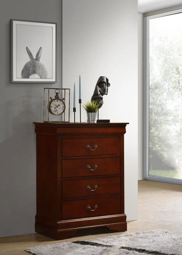 Louis Phillipe - Traditional Style Storage Chest Elegant
