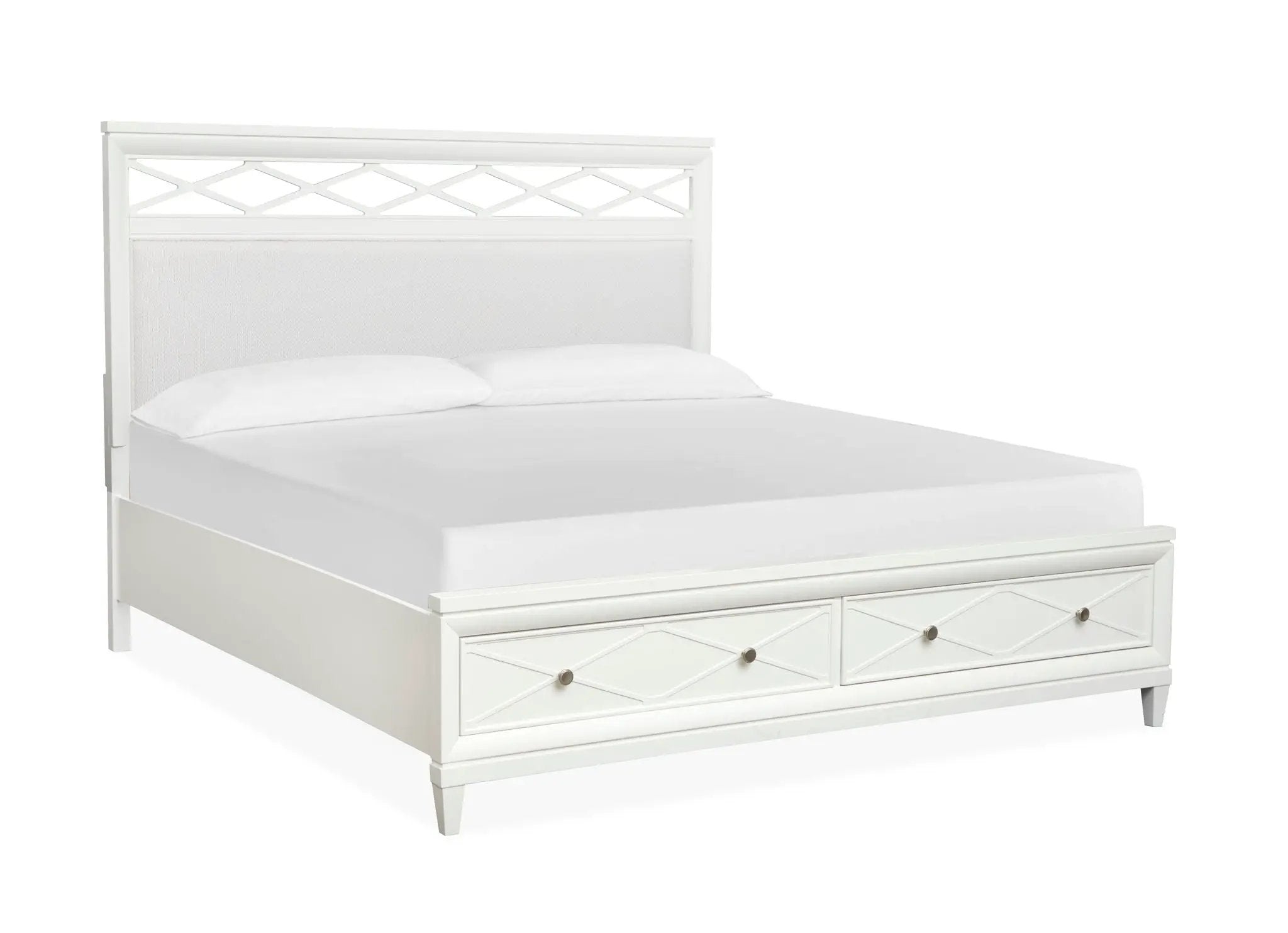 Springhouse - Upholstered Panel Storage Bed by Unique Piece Furniture