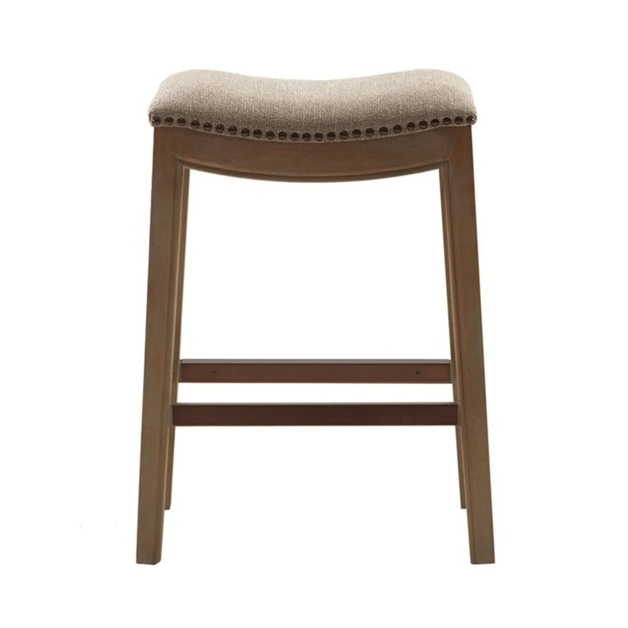 Saddle Counter Stool With High Density Foam by HouseOfZazla