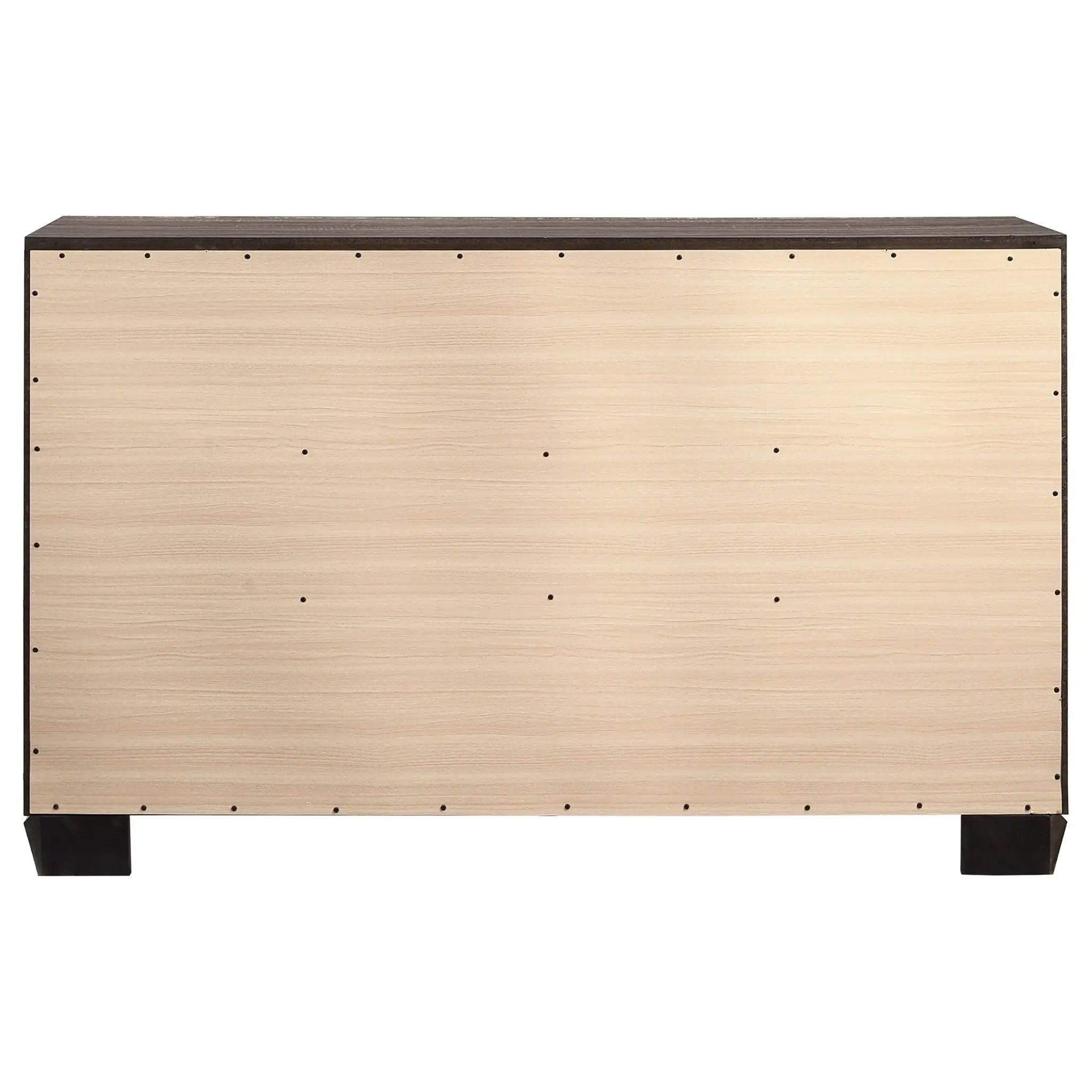Kauffman 6-drawer Dresser Washed Taupe by Unique Piece Furniture