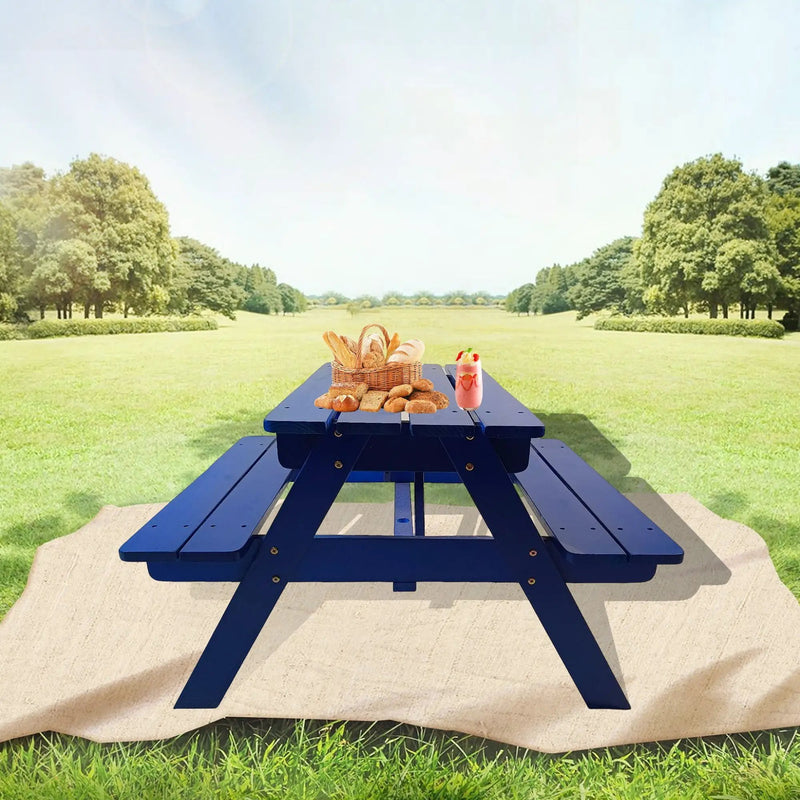 Durable Solid Wood Children's Dining Table And Chairs Set, Multi-Functional by HouseOfZazla