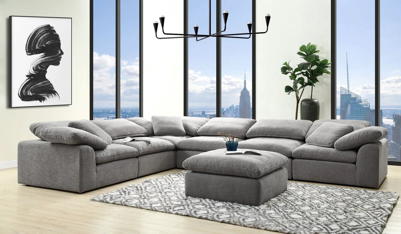 Naveen - Modular Sectional With Ottoman by Unique Piece Furniture