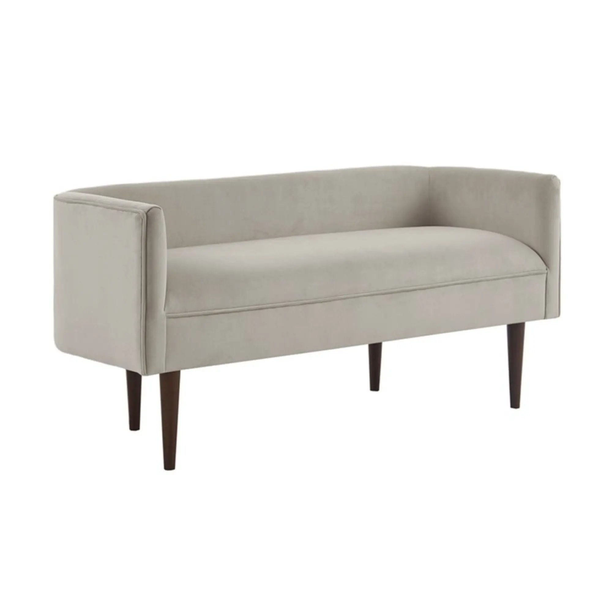 Farrah - Accent Bench With Low Back & Sides - Cream by HouseOfZazla