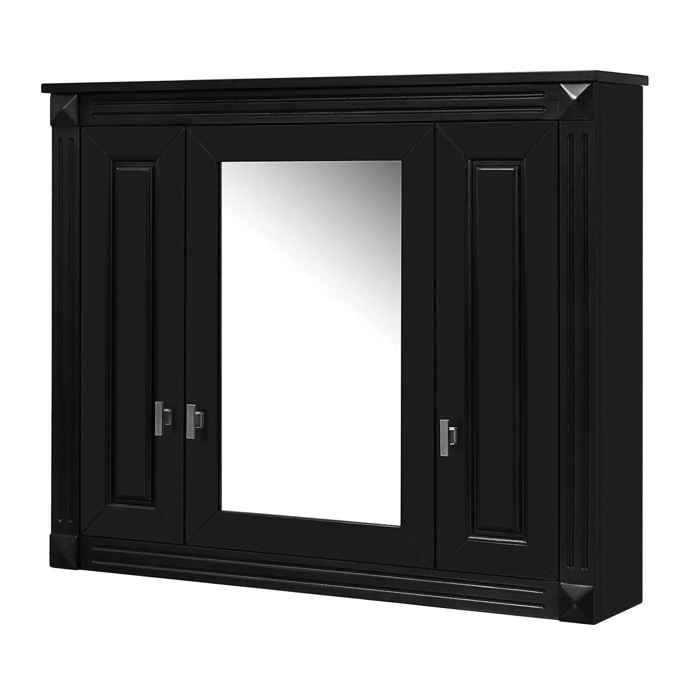 Wall Mounted Bathroom Cabinet With Mirror And 5 Shelves by HouseOfZazla
