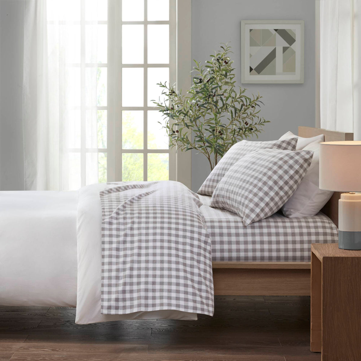 4 PCS King Printed Sheet Set