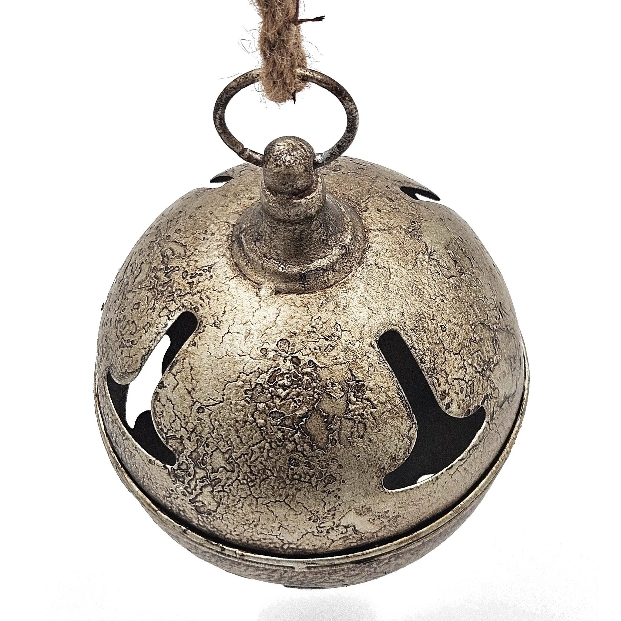 D6" Bell Hanging Ornament - Set of 2 by HouseOfZazla