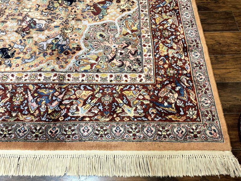Karastan Rug 10x14 - Persian Hunting #723 - Wool Pile, Vintage by Jewel Rugs