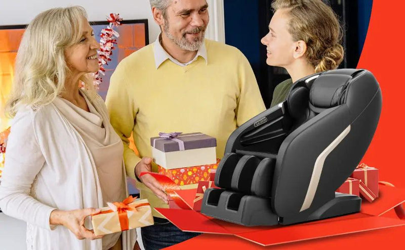 Massage Chair, Zero Gravity Shiatsu Massage Chairs Full Body And Recliner Sl-Track Massage Chair With Bluetooth Speaker, Anion, Thai Stretch, USB Charing, Heating And Foot Roller Massager - Black by HouseOfZazla