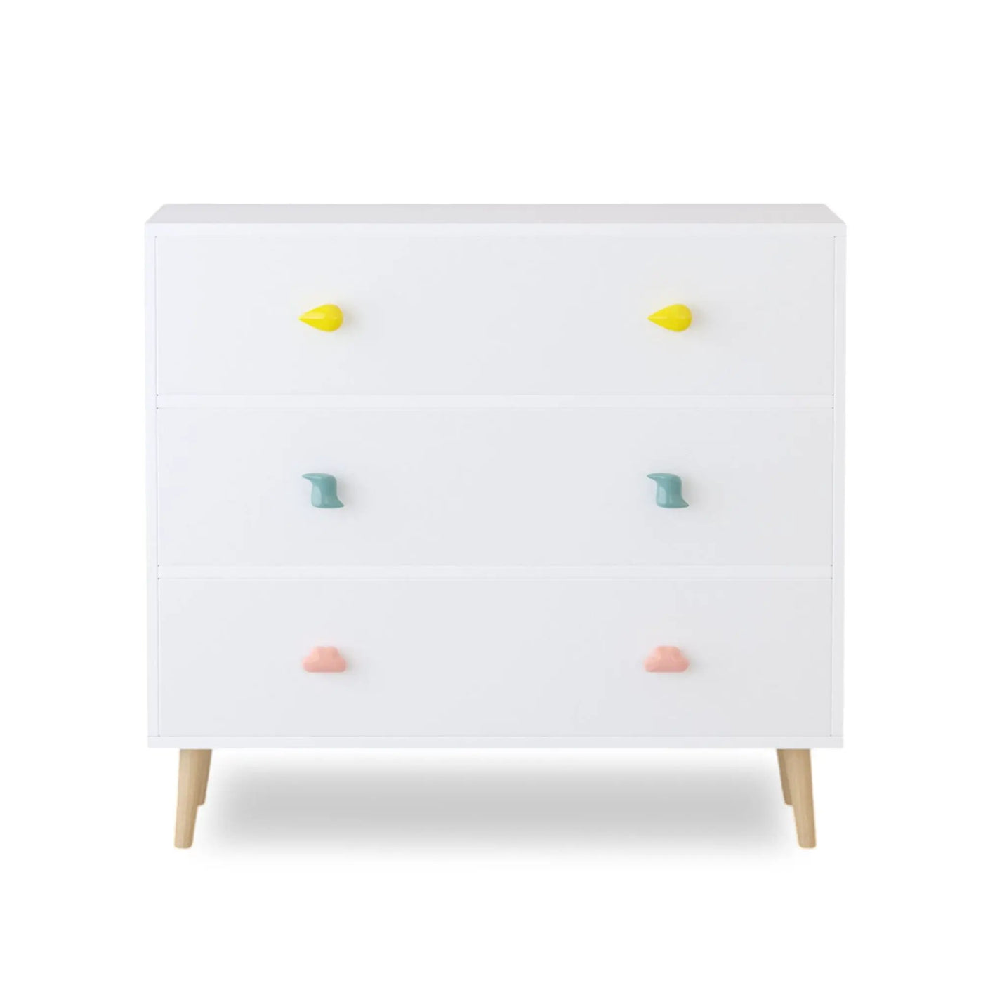 3 Drawer Dresser Storage Cabinet With Anti-Tip Safety by HouseOfZazla