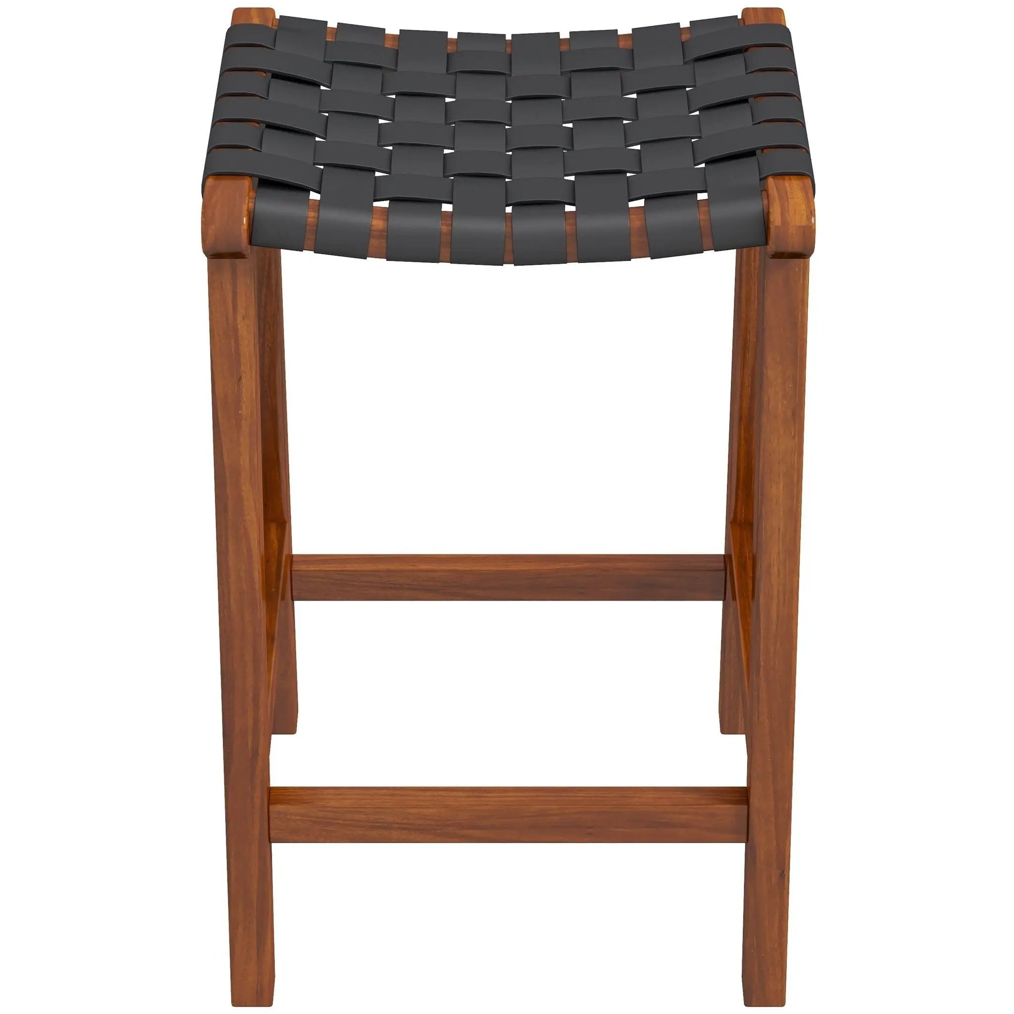 James - Mid-Century Modern Genuine Counter Stool by HouseOfZazla