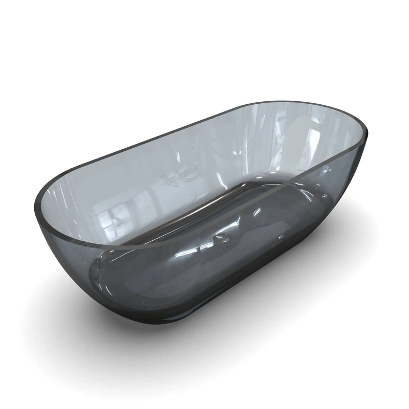 68.9 Inch Translucent Freestanding Bathtub by HouseOfZazla