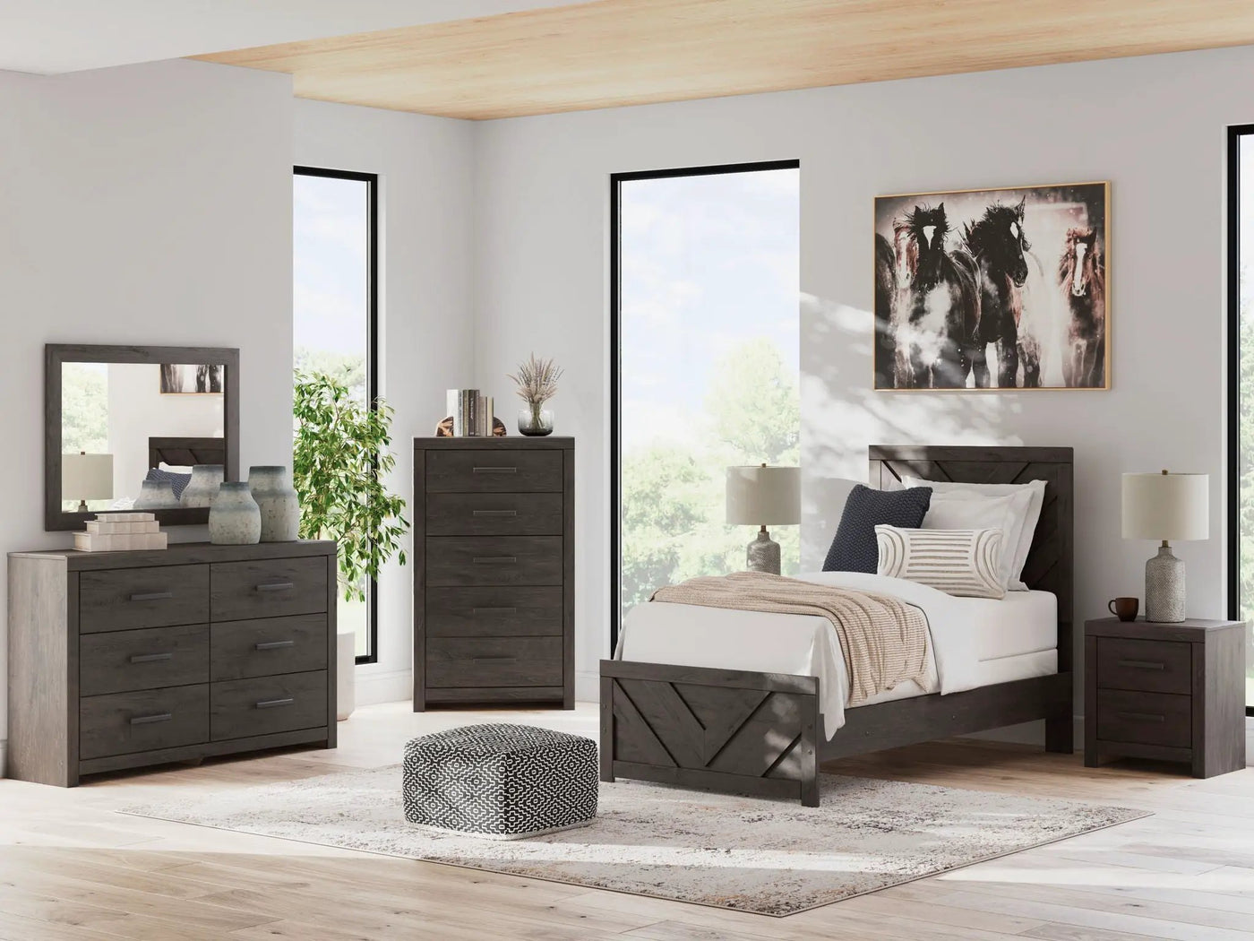 Prendonea - Panel Bedroom Set by Unique Piece Furniture