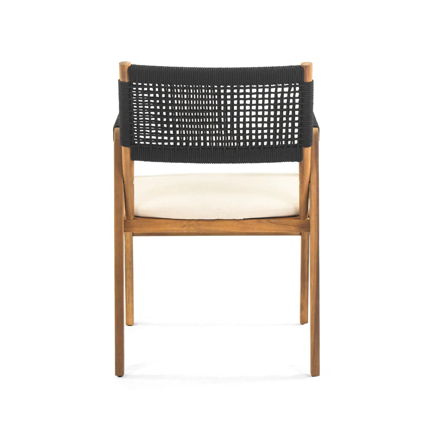 Outdoor Rustic Patio Acacia Bistro Set With Cushions by HouseOfZazla