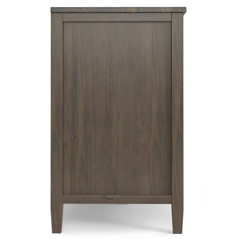 Ela - Medium TV Stand - Smoky Brown by HouseOfZazla