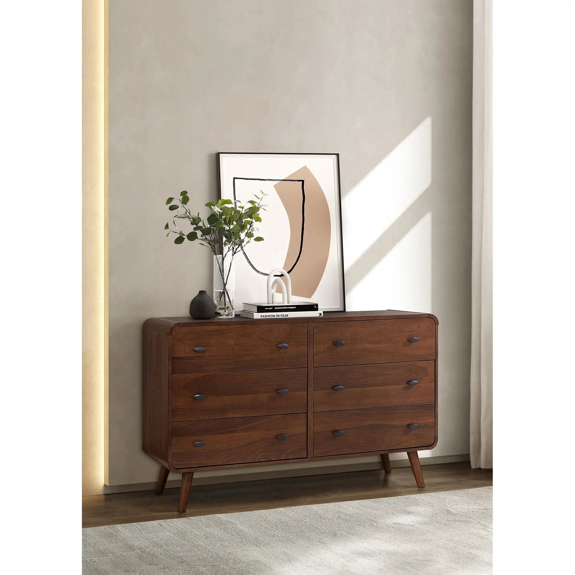Winston - 6 Drawer Bedroom Dresser by HouseOfZazla