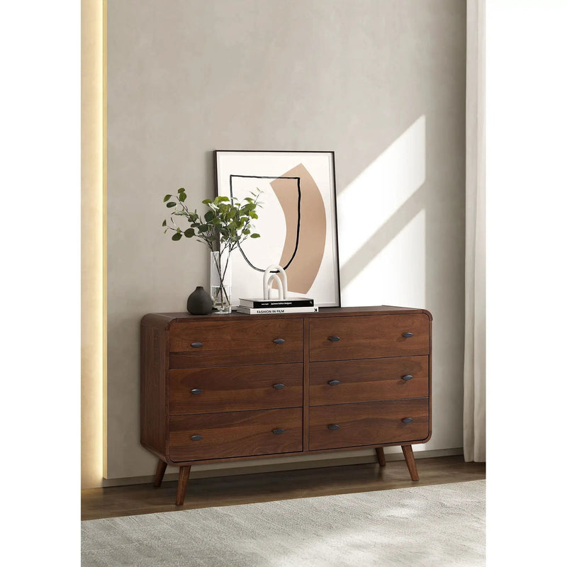 Winston - 6 Drawer Bedroom Dresser by HouseOfZazla
