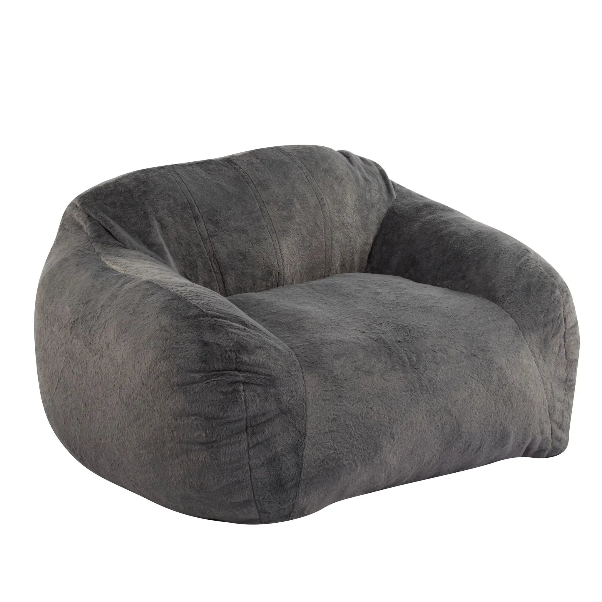 Sezze Indoor Bean Bag Chair - Gray by HouseOfZazla
