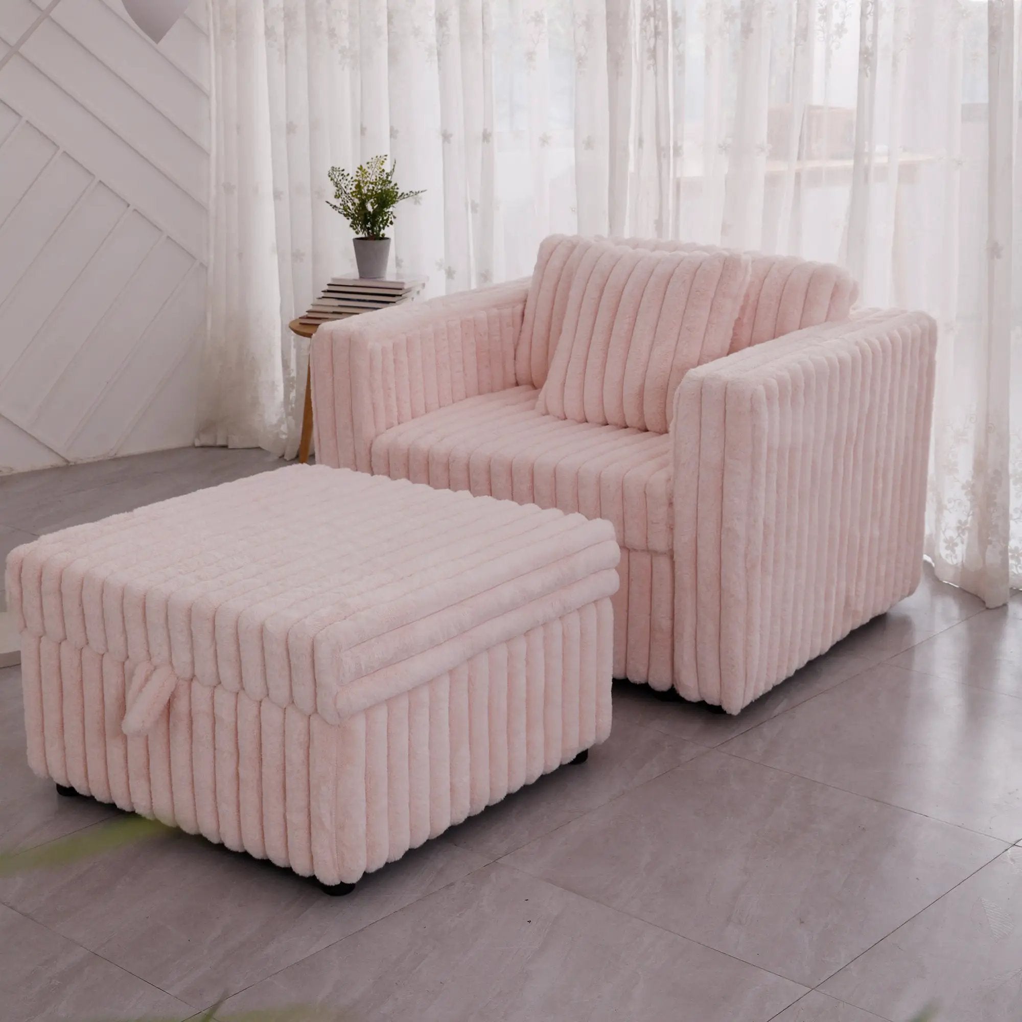 44.9" Soft Modular Sofa Single by HouseOfZazla