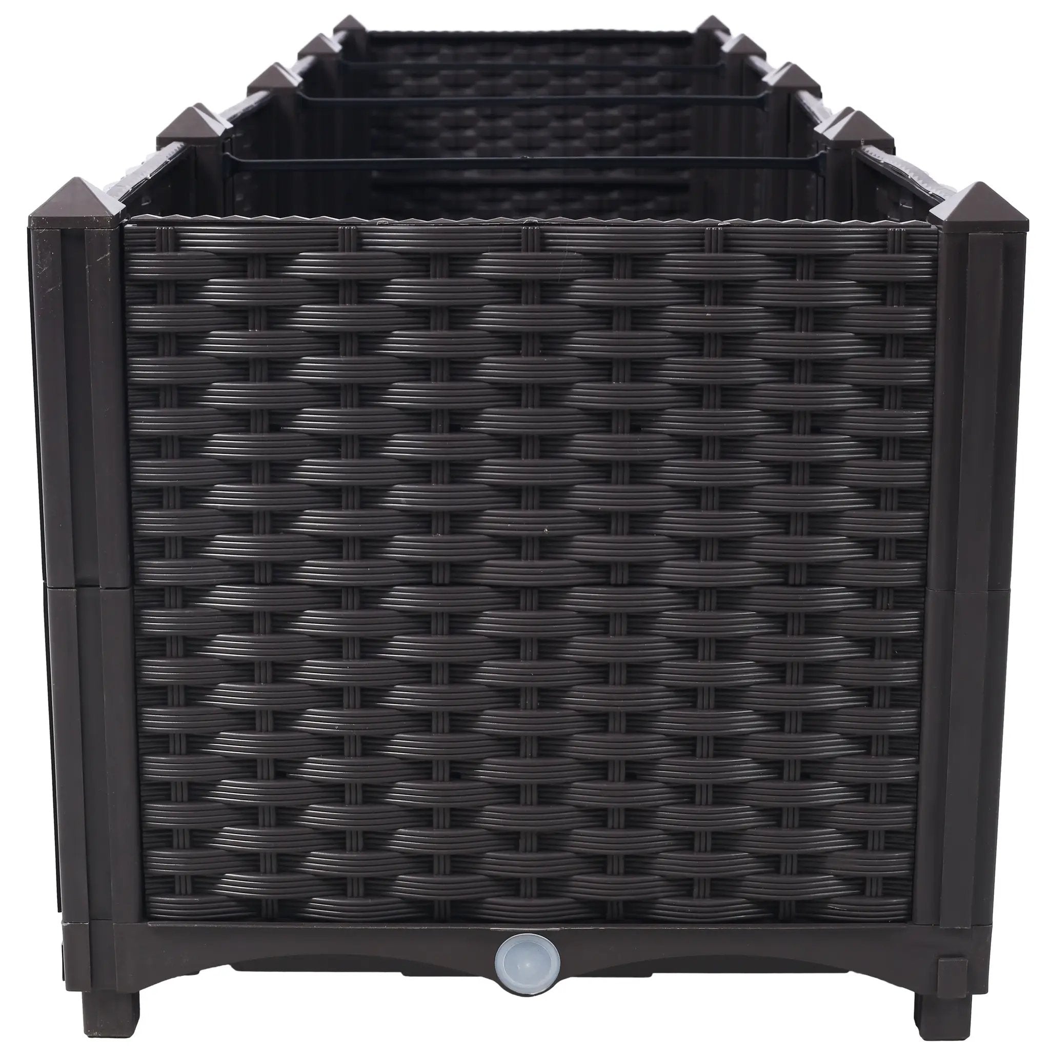 Deep Raised Garden Bed Plastic Planter Boxes by HouseOfZazla